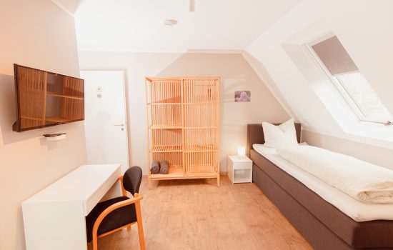 Zweibettzimmer im Bettenhaus im Landhotel Belitz